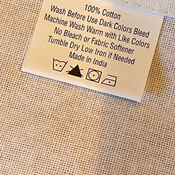 Set of 2 Cotton Kitcen Question Towels - Picture 3 of 3